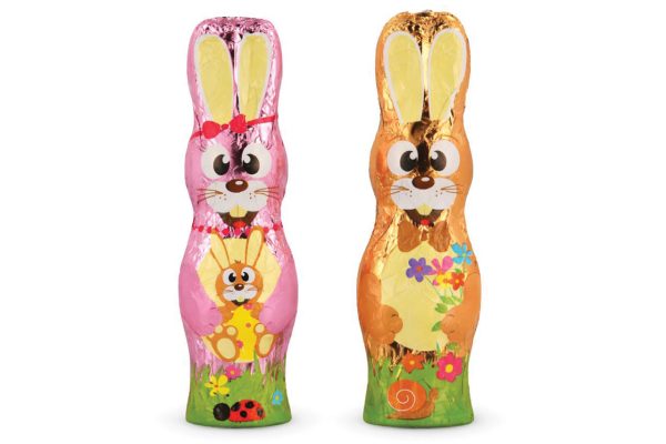 Chocolate Bunny gold