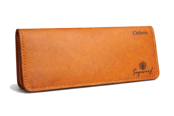 Personalized Leather wallet (female)