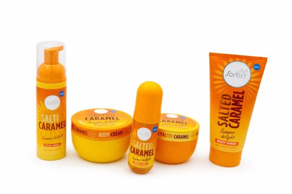 Sorbet Salted Caramel Collection – Summer Delight Skincare Set
