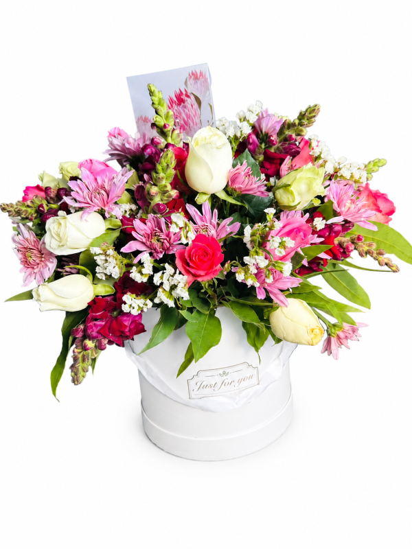 Blush and Bloom Hatbox